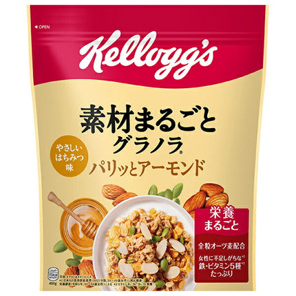 Kellogg Whole Ingredient Granola Crispy Almond 400g x 6 bags [Shipped in Japan]