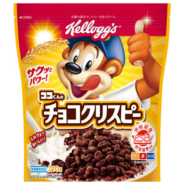 ケロッグ ココくんのチョコクリスピー 210g×6袋入【日本出荷】