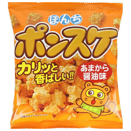Bonchi Ponsuke Amakara Soy Sauce Flavor 70g x 20 bags [Shipped in Japan]