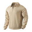 Half Zipper Sweatshirt – Stylish Jacquard Pullover for Youth