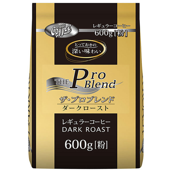 Yamamoto Coffee The Pro Blend Dark Roast (Powder) 600g x 1 bag [Shipped in Japan]
