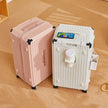 Smart USB Charging Carry-On Suitcase with Large Capacity & Wet-Dry Separation
