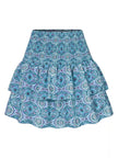 Leisure Versatile Lotus Leaf Women's Mini layered Skirt