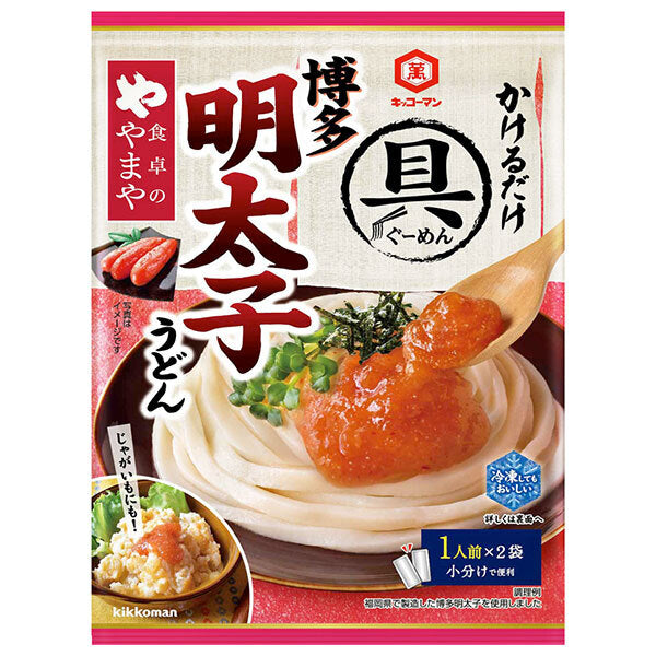 Kikkoman Noodles Hakata Mentaiko Udon 54g x 10 bags [Shipped in Japan]