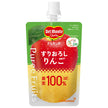 デルモンテ ピュレフルーツ すりおろしりんご 110gパウチ×30本入【日本出荷】