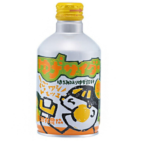 Umaji Village Agricultural Cooperative Yuzu Cider 280ml bottle can x 24 pieces [shipped in Japan]