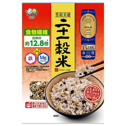 Seedsho 21-grain rice stick (30g x 6) x 12 bags [shipped in Japan]
