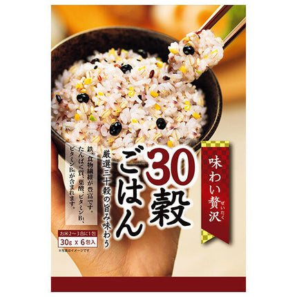 Seedsho Taste Luxury 30 grain rice (30g x 6) x 12 bags [shipped in Japan]