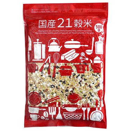 Seed Merchant Domestic 21-grain rice 500g x 20 bags [shipped in Japan]