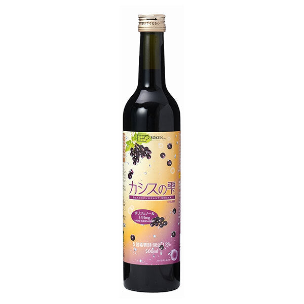 Sokensha Cassis Drops Flacon de 500 ml x 12 flacons 