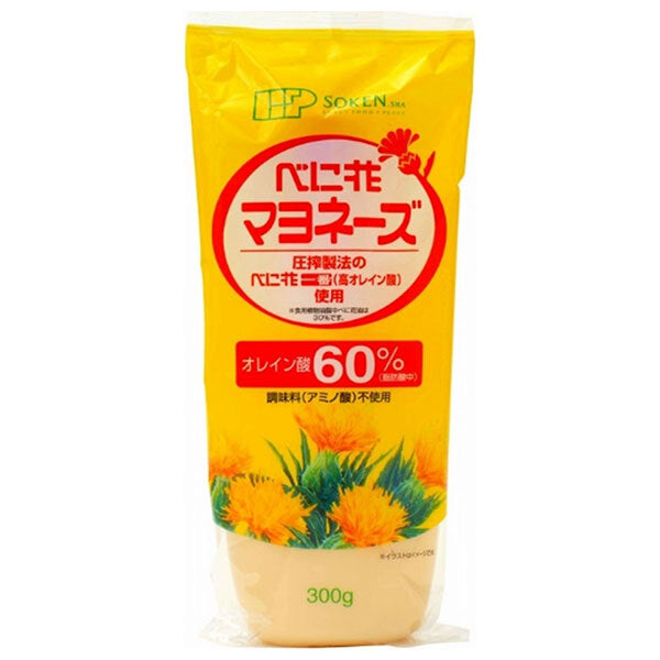 Mayonnaise à l'huile de Sokensha Benibana 300 g x 10 sachets 
