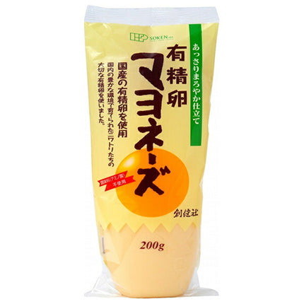 Sokensha Fertilized Egg Mayonnaise 200g x 12 pieces [Shipped in Japan]