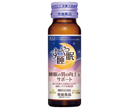 Tokiwa Yakuhin Kogyo Suya Nemuri Drink Type 50ml Bottle x 50 Bottles 