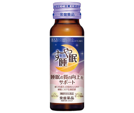 Tokiwa Yakuhin Kogyo Suya Nemuri Drink Type 50ml Bottle x 50 Bottles 