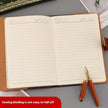 A5 Vintage Password Diary With Lock – Imitation Leather Journal