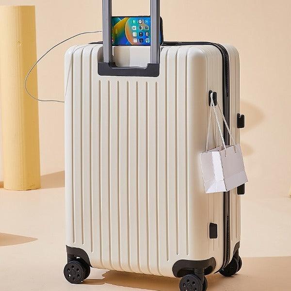 Premium Pure PC Hard Shell Suitcase with TSA Lock – Durable 360° Spinner Luggage