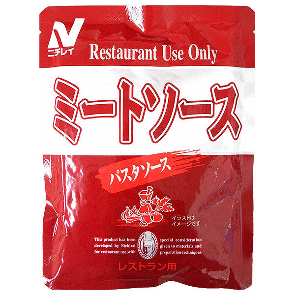 ニチレイフーズ Restaurant Use Only (レストラン ユース オンリー) パスタソース ミートソース 140g×40袋入