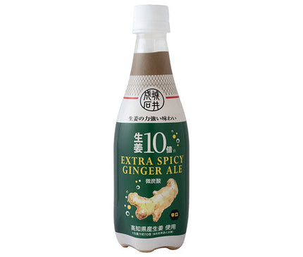Seijo Ishii 10x Ginger Extra Spicy Ginger Ale 410ml PET Bottle x 24 