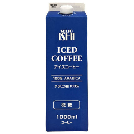 成城石井 アイスコーヒー 微糖 1000ml紙パック×12本入【日本出荷】
