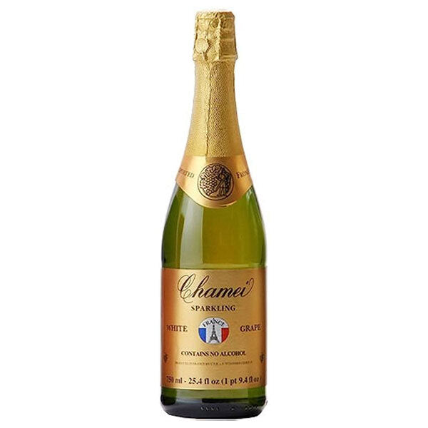 Seijo Ishii Shamei Sparkling White Grape Juice 750ml bottle x 12 bottles [shipped in Japan]