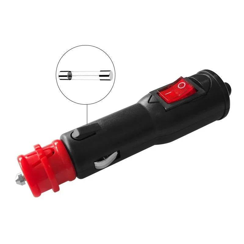 Pure Copper High Power 5A European Red Headband Car Cigarette Lighter