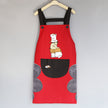 Cute Japanese Female Korean Version Home Adult Kitchen Water And Oil Working Man