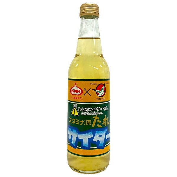 上北農産加工 スタミナ源たれサイダー 330ml瓶×24本入【日本出荷】