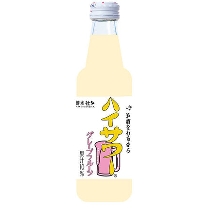 Hakusuisha High Sour Grapefruit 340ml bottle x 20 bottles [shipped in Japan]