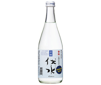 Kizakura sake brewing water, fushimizu sparkling, 500ml bottle x 12 bottles 