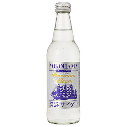 Kawasaki Beverage Yokohama Cider Premium Clear 340ml bottle x 24 bottles [shipped in Japan]