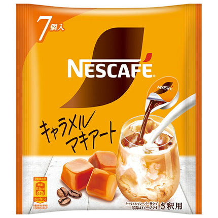 [Out of stock or discontinued] Nestle Japan Nescafe Portion Caramel Macchiato (11g x 7P) x 24 bags