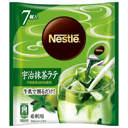 Nestlé Japan Nestlé Potion Uji Matcha Latte (11g x 7P) x 24 bags [Shipped in Japan]