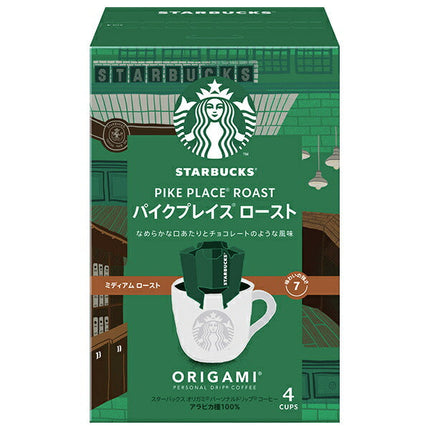 ネスレ日本 スターバックス オリガミ パーソナルドリップコーヒー パイクプレイス ロースト (9g×4袋)×6箱入【日本出荷】