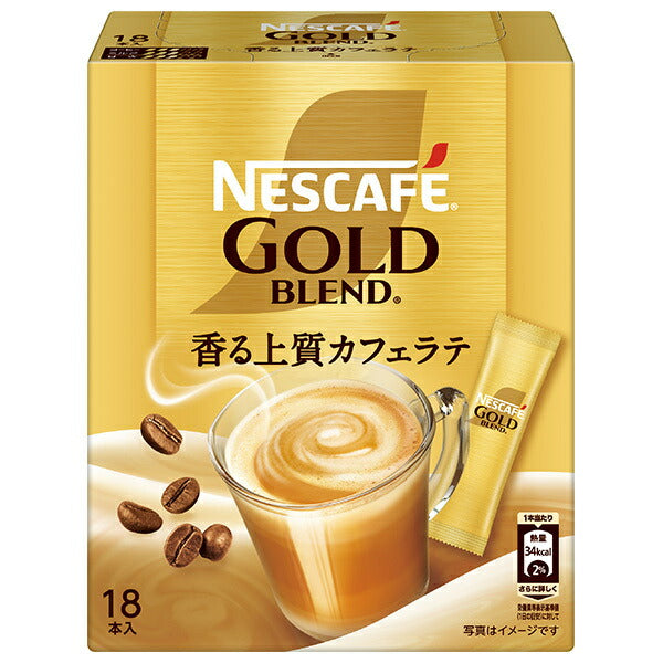 ネスレ日本 ネスカフェ ゴールドブレンド スティックコーヒー (7g×18P)×12箱入【日本出荷】