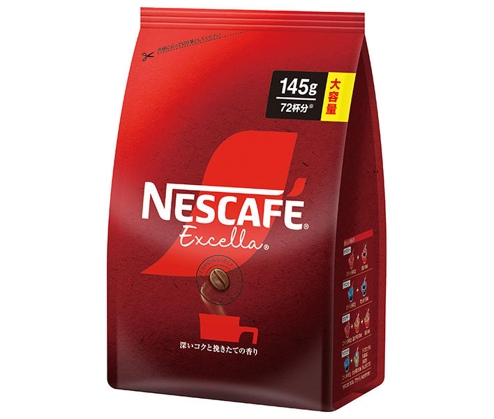 Nestle Japan Nescafe Excella Refill Bag 145g x 12 Bags