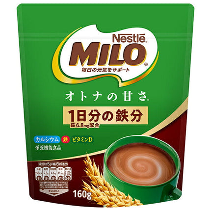 Nestle Japan Nestle Milo Adult Sweetness 160g bag x 12 bags