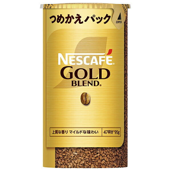Nestlé Japan Nescafe Gold Blend Eco & System Pack [For Barista Refill] 95g x 12 pieces [Shipped in Japan]