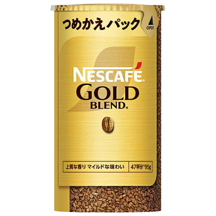 Nestlé Japan Nescafe Gold Blend Eco & System Pack [For Barista Refill] 95g x 12 pieces [Shipped in Japan]