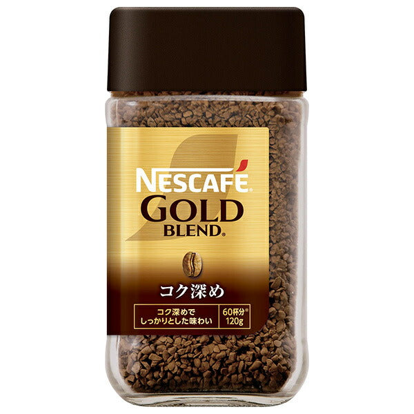 [5 % de réduction sur tous les produits !! ~ 27/12] Nestlé Japon Nescafé Gold Blend Deep Rich Bouteille de 120 g x 4 bouteilles