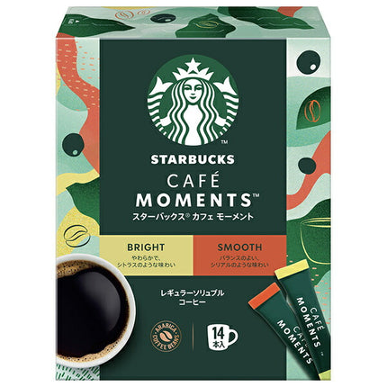 Nestle Japan Starbucks Cafe Moment Stick Black Assortment (2g x 14P) x 12 boxes [Shipped in Japan]