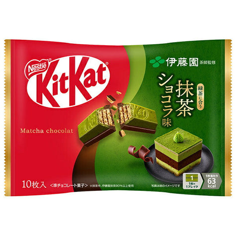 ネスレ日本 キットカット 伊藤園抹茶ショコラ味 10枚×12袋入