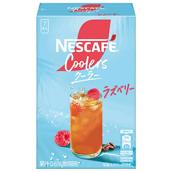 Nestlé Japan Nescafe Cooler Raspberry (6g x 7 pieces) x 24 boxes [shipped in Japan]