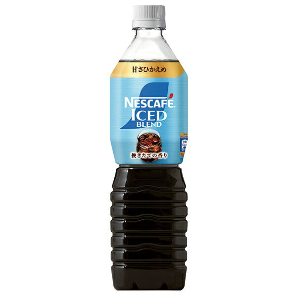 Nestlé Japan Nescafé Ice Blend Bottle Coffee Moderately Sweet 900ml PET bottles x 12 pieces [Shipped in Japan]