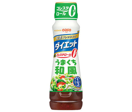 Nisshin Oillio Nisshin Dressing Diet Umakuchi Japanese Style 185ml PET Bottle x 12 Bottles 