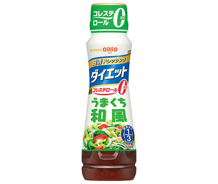 Nisshin Oillio Nisshin Dressing Diet Umakuchi Japanese Style 185ml PET Bottle x 12 Bottles 