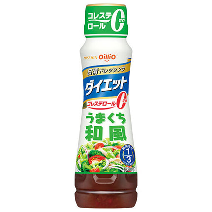 Nissin Oilio Nissin Dressing Diet Ukakuchi Japanese Style 185ml PET x 12 pieces [Shipped in Japan]