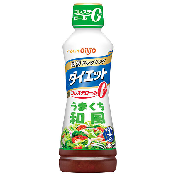 Nissin Oilio Nissin Dressing Diet Ukakuchi Style Japonais Bouteilles PET de 400 ml x 8 pièces 