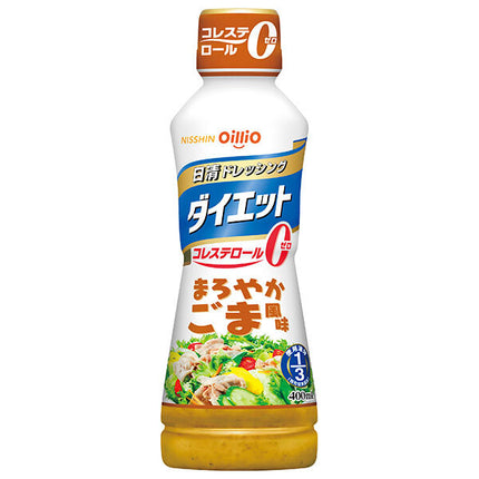 Nissin Oilio Nissin Dressing Diet Mellow Kagome Flavor 400ml PET x 8 bottles [Shipped in Japan]