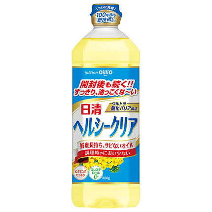 Nissin Oilio Nissin Healthy Clear 800g plastic bottles x 8 pieces [shipped in Japan]