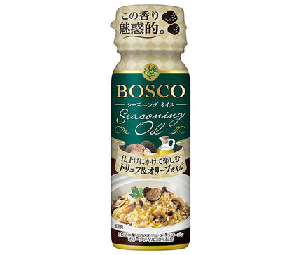 Nissin Oilio BOSCO Huile d'Assaisonnement Truffe & Huile d'Olive Bouteille PET 90g x 15 pièces 